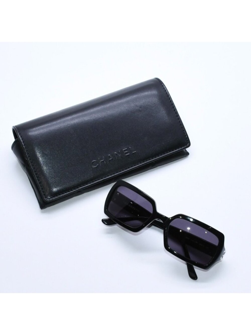 Chanel Sunglasses Eyewear CC Logo Black